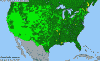 National distribution map